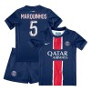 Conjunto (Camiseta+Pantalón Corto) Paris Saint-Germain Marquinhos 5 Primera Equipación 2024-25 - Niño